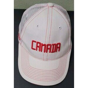 Canada World Expo 2010 Hat Shanghai China Adjustable Cap Red White Maple Leaf
